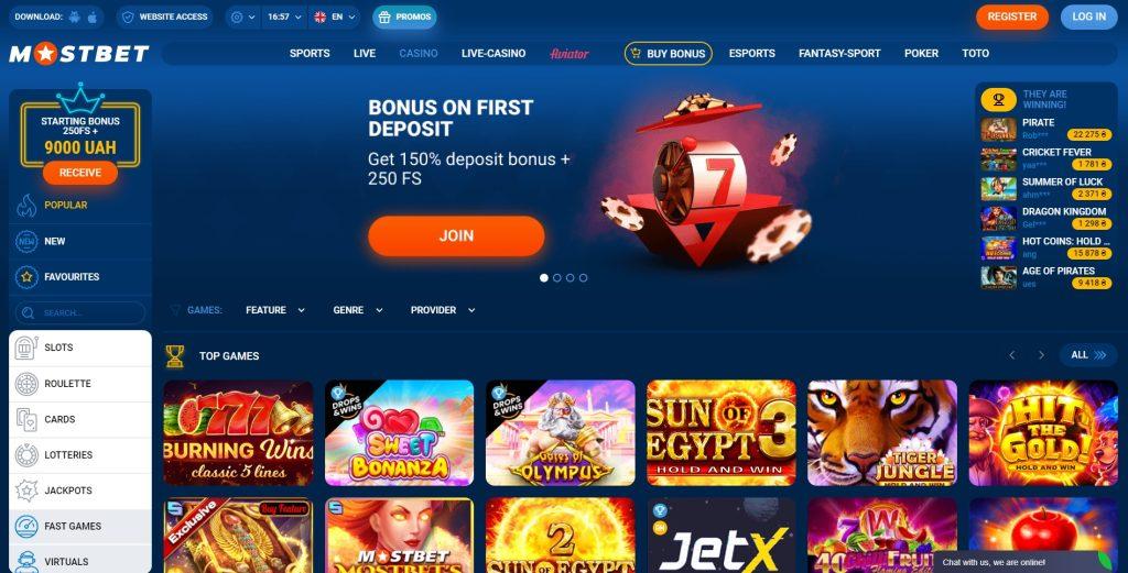 Mostbet Casino Where Fortune and Fortune Smiles at You